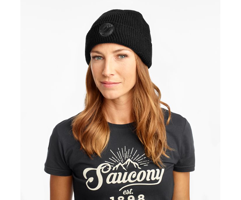 Saucony Rested Women\'s Beanies Black | Canada 356KORI